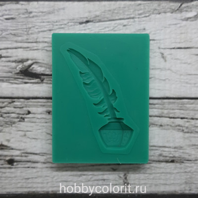  Молд "Чернильница с пером"