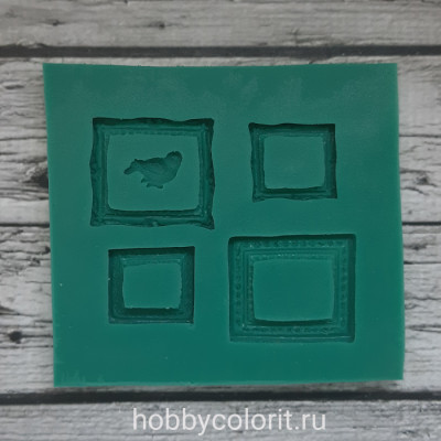Молд набора квадратных рамочек